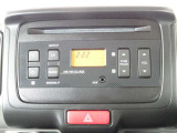 CD/FM・AMチューナー!!お手持ちCDを入れて音楽再生、気分も上々♪♪