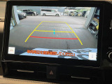 【バックカメラ】駐車時に後方がリアルタイム映像で確認できます。大型商業施設や立体駐車場での駐車時や、夜間のバック時に大活躍!運転スキルに関わらず、今や必須となった装備のひとつです!