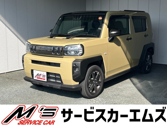 タフト G ターボ ダーククロム ベンチャー 4WD 社外ディスプレイオーディオ バックカ...