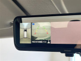 【 全方位カメラ 】上から見下ろしたように駐車が可能です。安心して縦列駐車も可能です♪