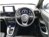 視界良好な運転席です