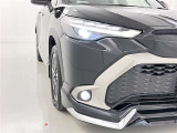 フォグランプ装着車です。暗い夜道の車両前方を明るく照らします