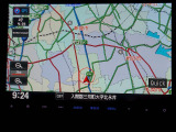 ナビゲーションももちろん装備。多彩な機能で快適ドライブをアシスト。オーディオ機能も充実していますね。