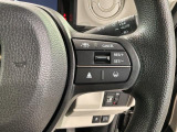 クルーズコントロールを装備しています。高速道路などで一定の速度で走ってくれるので運転が楽ですよ!速度を設定できますので、スピードの出しすぎにも注意できます。