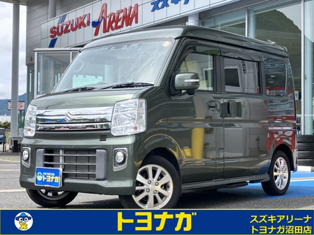エブリイワゴン PZターボスペシャル ハイルーフ 4WD スズキセーフティサポート ナビT...