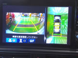 マルチビューカメラシステム。前後左右にカメラがついているのでとっても安心ですね。