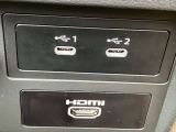 USB,HDMI接続が可能です。