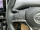 ステアリングスイッチです。手元のスイッチ操作でアドバンスドドライブアシストディスプレイや音量調整などができます。是非、お試しください。