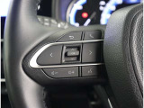ステアリングスイッチです!視線を逸らすことなく操作することができます!