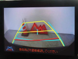 バックガイドモニターを装備しています、車庫入れもラクラクです。