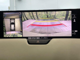 【360&deg;ビューモニター】専用のカメラにより、上から見下ろしたような視点で360度クルマの周囲を確認することができます☆死角部分も確認しやすく、狭い場所での切り返しや駐車もスムーズに行えます。