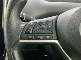 【ステアリングスイッチ】運転中に前方から目線をそらすことなくオーディオ等の操作が可能な便利機能!安心&快適なドライブを演出してくれます。