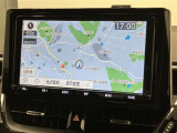 純正ナビを装備。タッチパネル式で使いやすく、お出かけもラクラクです。