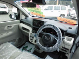 見晴らしのよい運転席。