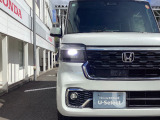ヘッドライトはLEDです☆省電力で明るいです♪