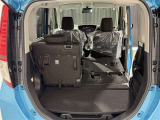 リヤシートアレンジで荷室を確保!