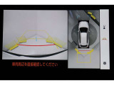 バックカメラで駐車も楽々です。