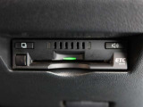 ETC車載器付きです。高速道路の料金所もスムーズに通過できます。