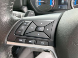 運転中でも手を離さずにオーディオの操作ができる『ステアリングスイッチ』機能があります!
