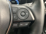 前方の車との車間を設定し、スピードを上げたり緩めたりを自動で行ってくれる追尾式の「レーダークルーズ」。上級装備の一つです!高級車にしかつかない嬉しい機能です。