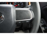 オーディオの音量調節も可能です!ハンドルにスイッチがついているので、運転中で目線を下げずに気軽にできちゃいます♪