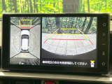 【パノラミックビューモニター】専用のカメラにより、上から見下ろしたような視点で360度クルマの周囲を確認することができます☆死角部分も確認しやすく、狭い場所での切り返しや駐車もスムーズに行えます。