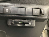 ETC車載器付きです。高速道路の料金所もスムーズに通過できます。