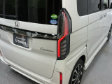 視認性がいいテールランプ。後続車にも存在をアピール。