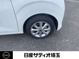 純正アルミホイール装着