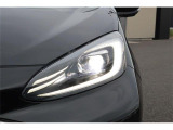 LEDヘッドライトで暗い夜道も明るく照らしてくれます!