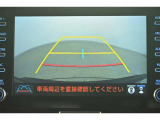 バックガイドモニターで、後方を確認しながら安心して駐車することができます。運転初心者も熟練者も必須の機能ですよ!