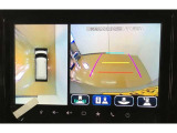 駐車する際の補助として360度モニターを搭載しています