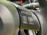 【クルーズコントロール】高速道路もラクラク走行。アクセルを離しても一定速度で走行ができ、長距離運転時の負担を軽減!加速・減速も簡単なスイッチ操作で調整できます。