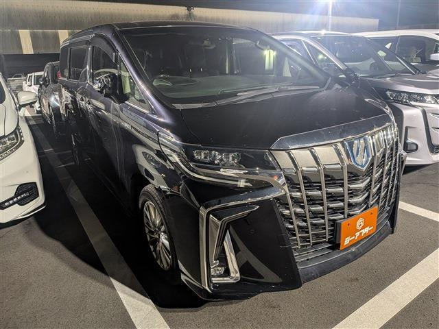 アルファード ハイブリッド 2.5 SR Cパッケージ E-Four 4WD 後期型 黒レザーシート ...