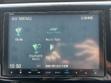 ナビ機能だけではありません、フルセグTVやDVD、BlueTooth等、オーディオ機能も充実しています。