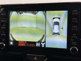 【フロントカメラ】運転席に座った状態で死角になりやすいクルマの前の様子まで確認でき安全ですね♪