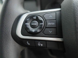 【ステアリングスイッチ】運転中、前方から目線をそらすことなく、オーディオ等の操作が可能な便利機能!安心&快適なドライブを演出してくれます♪