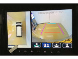 駐車する際の補助として360度モニターを搭載しています