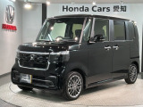 全国納車可 第三者機関証明書付 H SENSING 新車保証 試乗車 ワンオ-ナ- ナビLXU-242NBi TV Rカメラ BTオ-ディオ DVD ETC装備のN-BOXカスタム ターボ入庫!