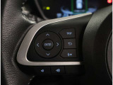 ステアリングスイッチではオーディオ操作が可能です。運転中のご利用は十分にご注意ください。