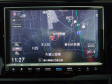 ホンダ純正ナビなのでダッシュボードにスッキリと収まっています。土地勘の無い所でも道に迷わず安心ですね!