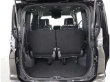 広々としたラゲージスペースを備えています。大きなものや長さのある荷物もしっかりと積み込めます。