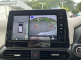 アラウンドビューモニター付きで楽々駐車