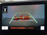 バックガイドモニターを装備しています、車庫入れもラクラクです。