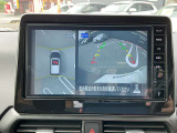 アラウンドビューモニターが付いているので狭い道や駐車もラクラクです♪