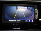 バックモニター付きで慣れない駐車場や車庫入れ