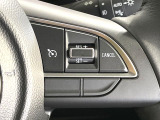 【クルーズコントロール】高速道路もラクラク走行。アクセルを離しても一定速度で走行ができ、長距離運転時の負担を軽減!加速・減速も簡単なスイッチ操作で調整できます。