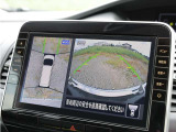 安心安全の360度見渡せるアラウンドビューモニター付です。
