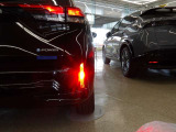 リヤフォグランプ付き。視界不良時に後続車への自車の存在を知らせます。