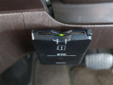 ETC車載器付きです。高速道路の料金所もスムーズに通過できます。